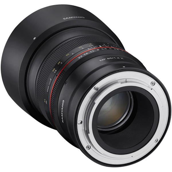 Samyang MF 85mm f/1.4 Z lens for Nikon Sort