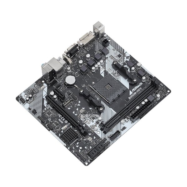 Asrock B450M-HDV R4.0 AMD B450 Socket AM4 micro ATX