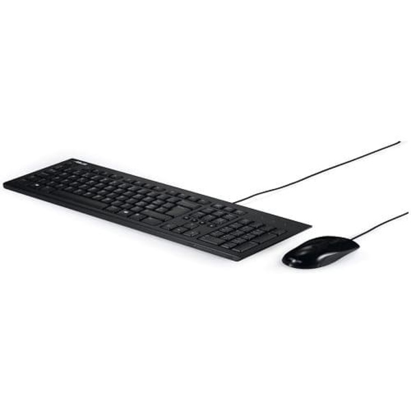 Asus | U2000 | Black | Keyboard and Mouse Set | Wired | Mouse included | EN | Black | 585 g musta