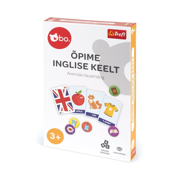 bo. Educational board game "English is fun" (In Estonian lang.)