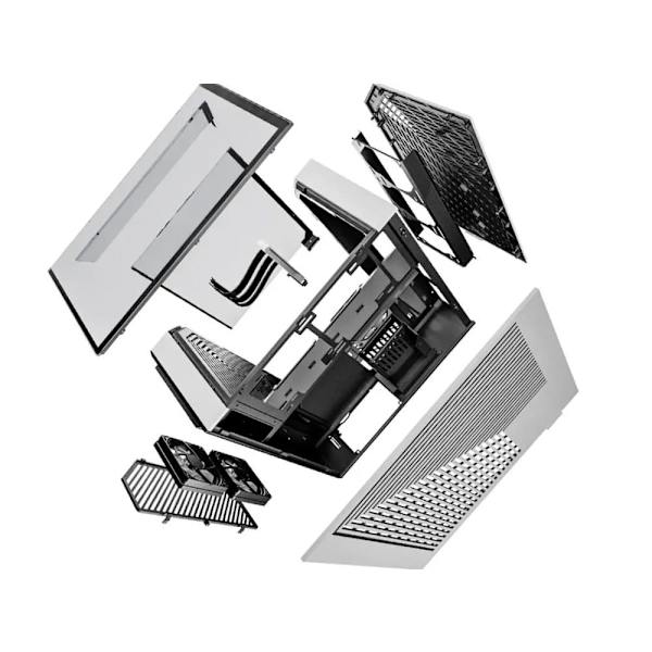 HYTE Y60 Midi Tower Black, White