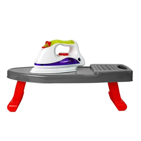 Iron on batteries. Board. Stand with hangers