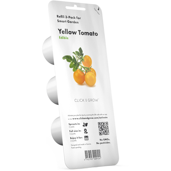 Click & Grow Smart Garden refill Yellow Mini Tomato 3pcs