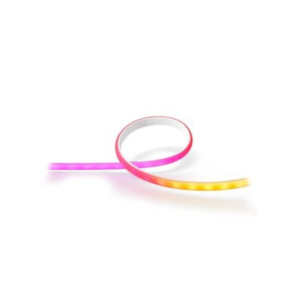 Philips Hue Gradient Lightstrip 1m Extension | Philips Hue | Lightstrip Extension | Hue Gradient Lightstrip 1m Extension | W | W | White and colored l