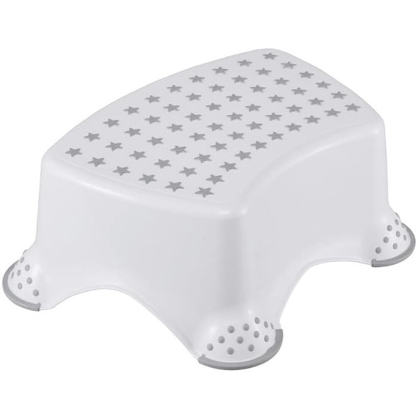 KEEEPER step stool Stars Cosmic White