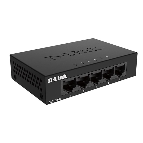 D-Link | Ethernet Switch | DGS-105GL/E | Unmanaged | Desktop | Gigabit Ethernet (copper) ports quantity 5 | 60 month(s)