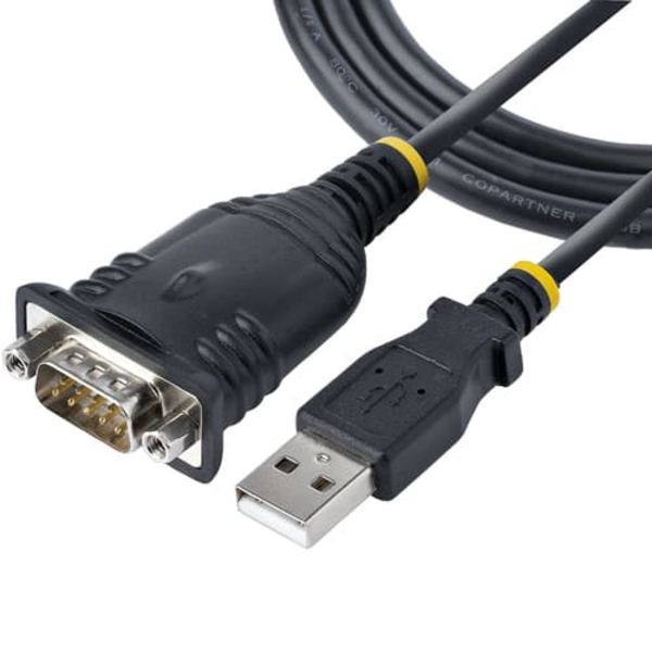 StarTech.com adapter cable 1P3FP-USB-SERIAL - USB-A / DB9 RS232 - 1 m