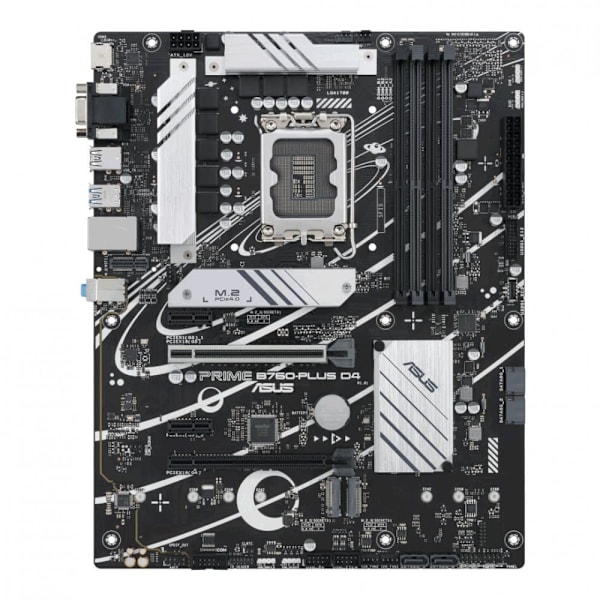 Asus | PRIME B760-PLUS D4 | Processor family Intel | Processor socket LGA1700 | DDR4 | Supported hard disk drive interfaces M.2, SATA | Number of SATA