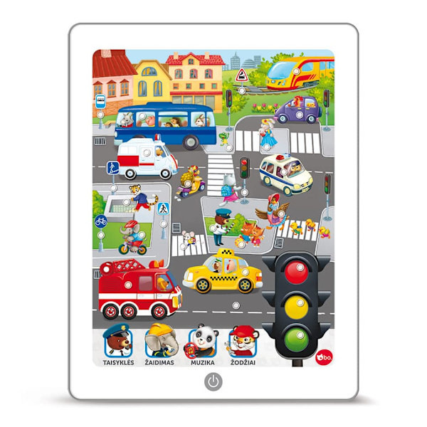 bo. Educational tablet "Traffic" (In Lithuanian lang.)
