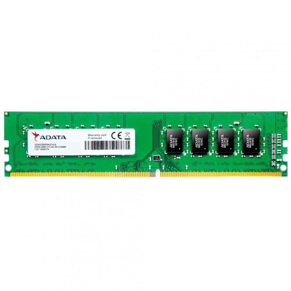 Memorie DDR Adata DDR4 8 GB, frecventa 2666 MHz, 1 modul, "AD4U266638G19-S"