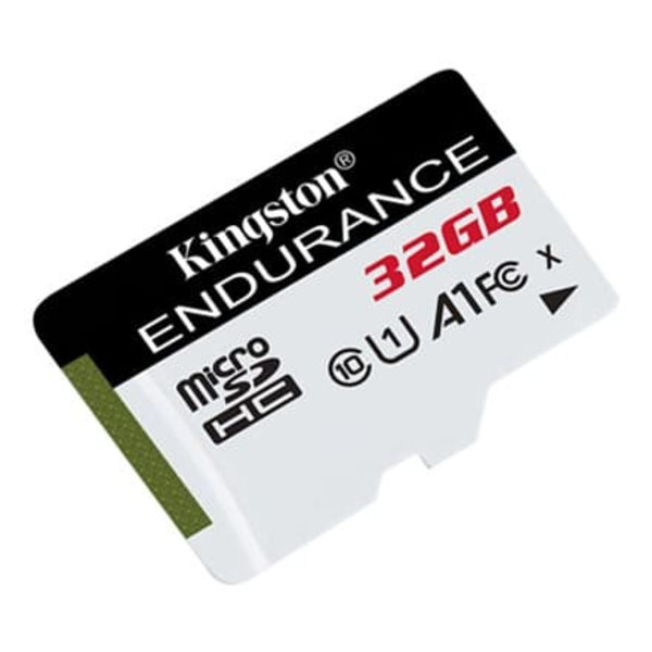 Kingston 32GB microSDHC Endurance 95R/30W C10 A1 UHS-I Card Only