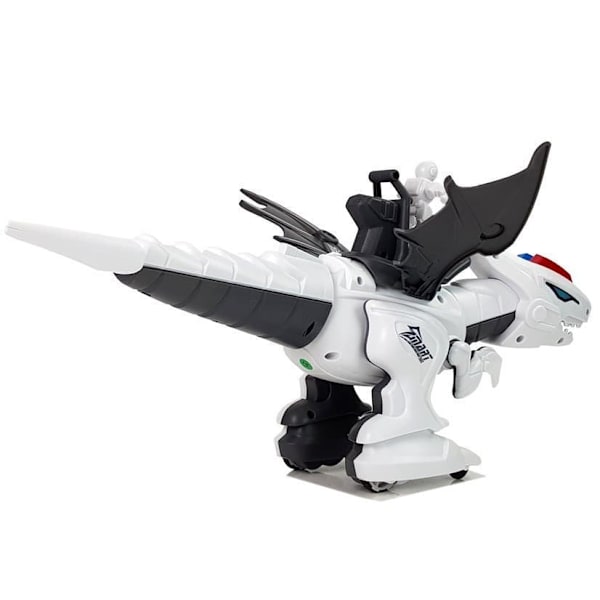 Dinosaur Tyrannosaur Robot Interactive Remote Control K18 Programming White
