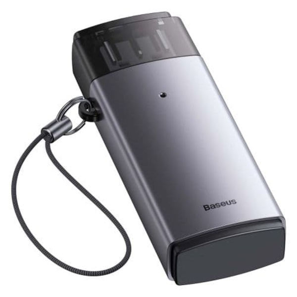Baseus Card Reader Lite Series SD / TF to USB-A, Gray (WKQX060013)