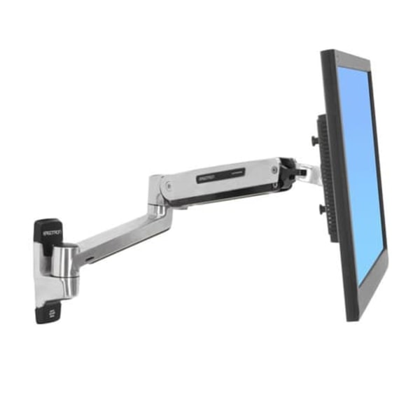 LX SIT-STAND WALL MOUNT LCD ARM Ruostumaton teräs