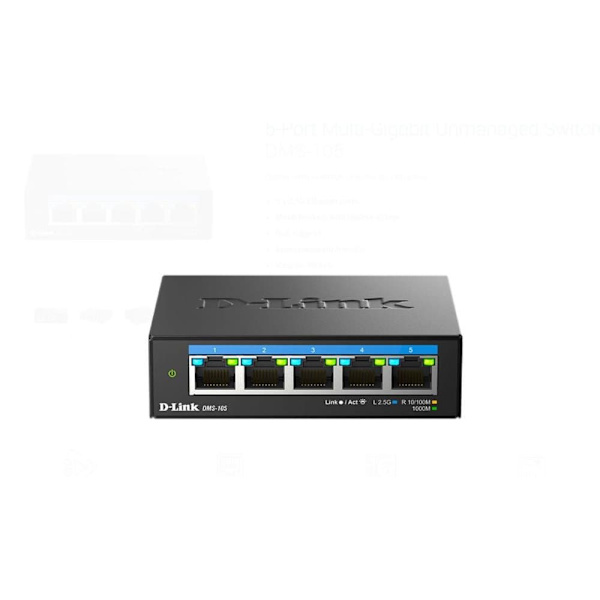Przełącznik DMS-105 5x2.5GE Multigigabit