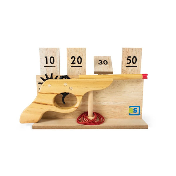 Shooting game with targets