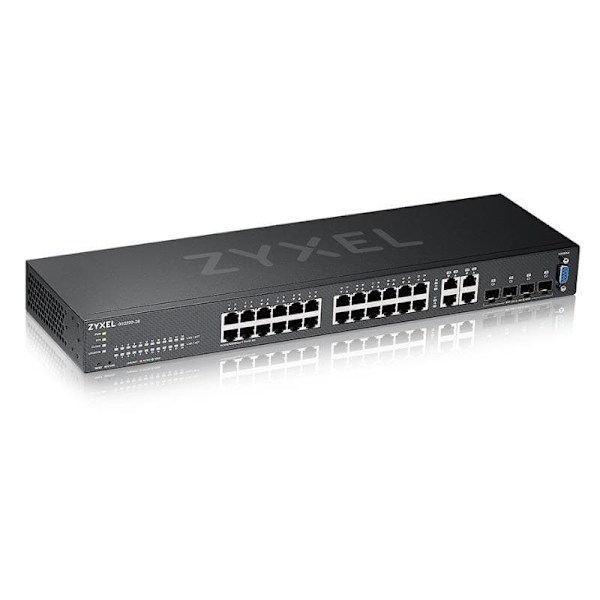 GS2220-28 24xGbE L2 Switch GbE Uplink 1Y NCC Pro Pack Lic        GS2220-28-EU0101F Sort
