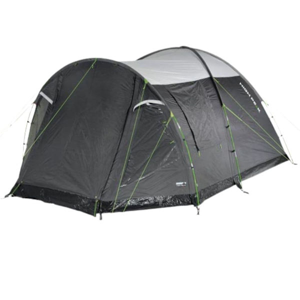 High Peak Santiago 5.0 Green, Grey Vis-a-vis tent 11802