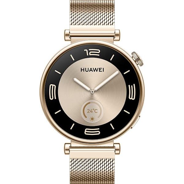 GT 4 (41mm) | Smart watch | GPS (satellite) | AMOLED | 1.32” | Waterproof | Gold Milanese