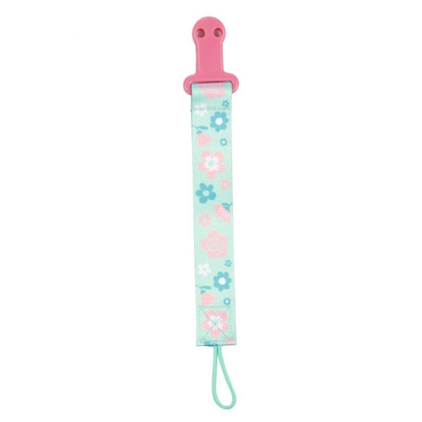 Canpol babies Soother Clip with Ribbon EXOTIC ANIMALS