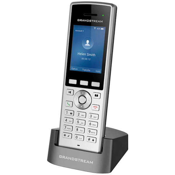 Grandstream Networks WP822 IP phone Black, Silver 2 lines LCD Wi-Fi