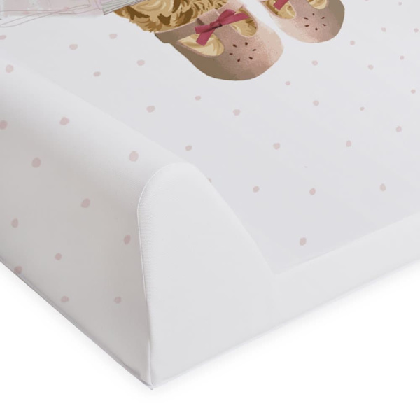 CEBA hard changing mat short FLUFFY PUFFY, 50x70 cm, Poly, W-203-132-681