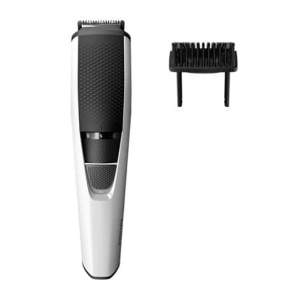 PHILIPS Series 3000 Beard and Stubble Trimmer (B) Sort, Sølv