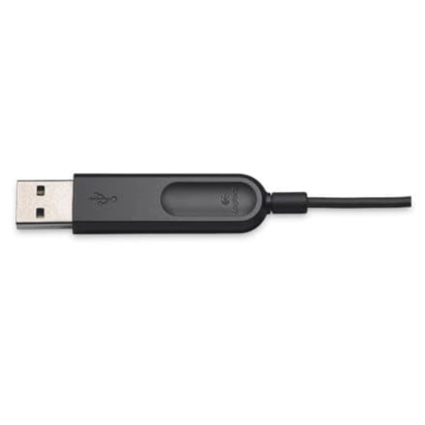 LOGITECH H340 Corded Headset - BLACK - USB