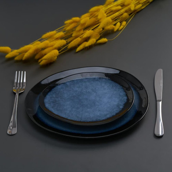 SET 4  FARFURII OVALE CER 28 CM,SERENITY