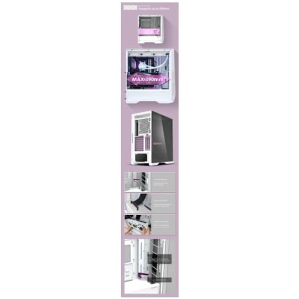 Zalman Z9 Iceberg ATX, White