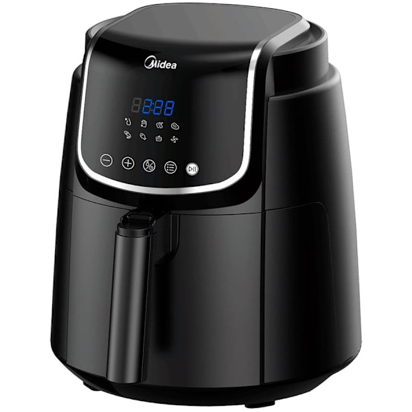 Air fryer, 3.5L big capacity, 1500W strong power, adjustable temperature up to 200 °C, multi-functional: air frying, roasting, baking, grilling, fryin