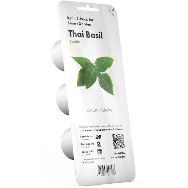 Click & Grow Smart Garden refill Thai Basil 3pcs