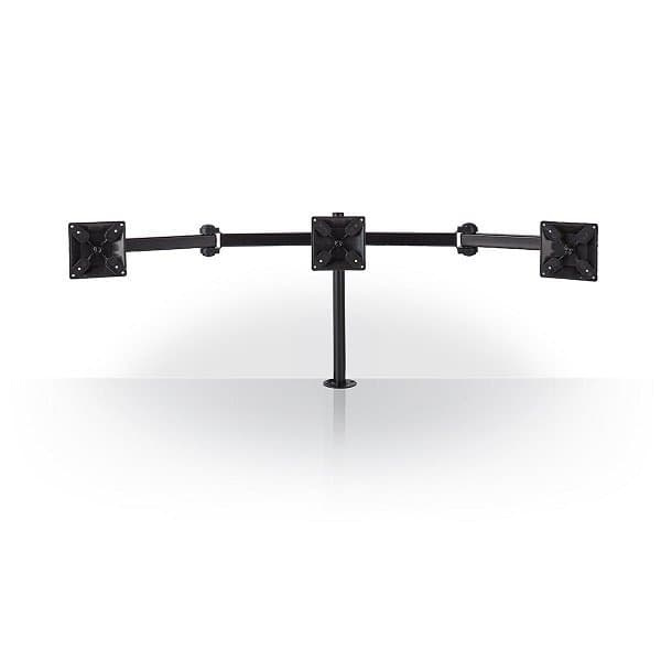 Nedis ERGOTMM100BK Table mount for 3 monitor up to 14-24 "