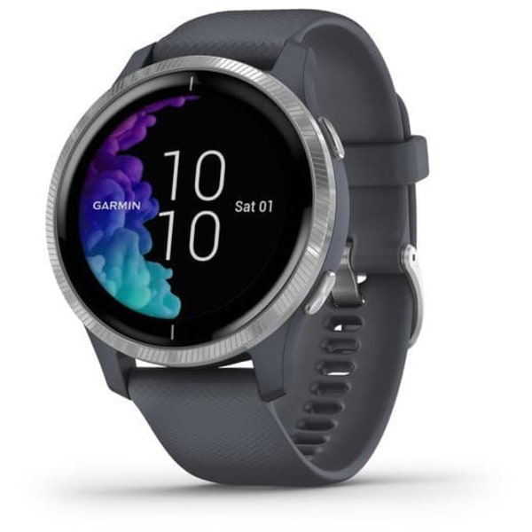 Garmin Venu, silver/granite blue
