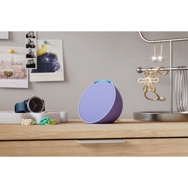 Amazon smart speaker Echo Pop, lavender bloom