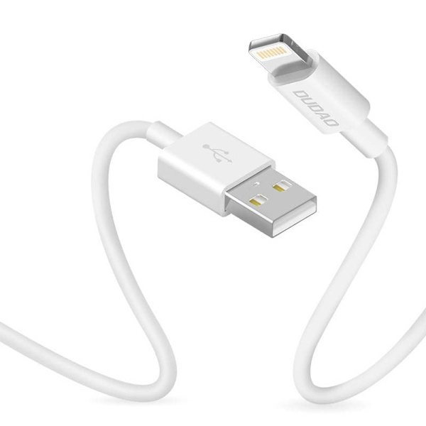 USB to Lightning Cable Dudao L1L 3A 1m (white)