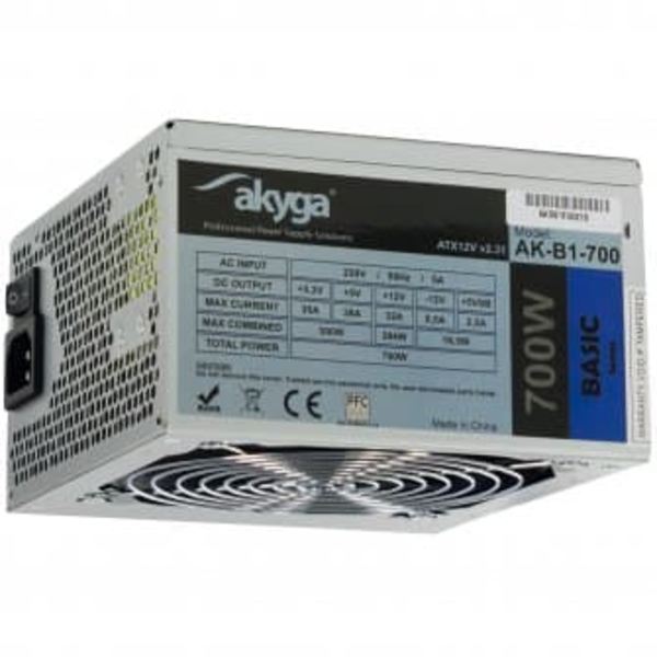 Akyga AK-B1-700 power supply unit 700 W 20+4 pin ATX ATX Grey Grå