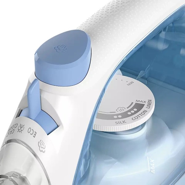 Philips | DST1030/20 | Steam Iron | 2000 W | Water tank capacity 250 ml | Continuous steam 20 g/min | Steam boost performance 90 g/min | Blue