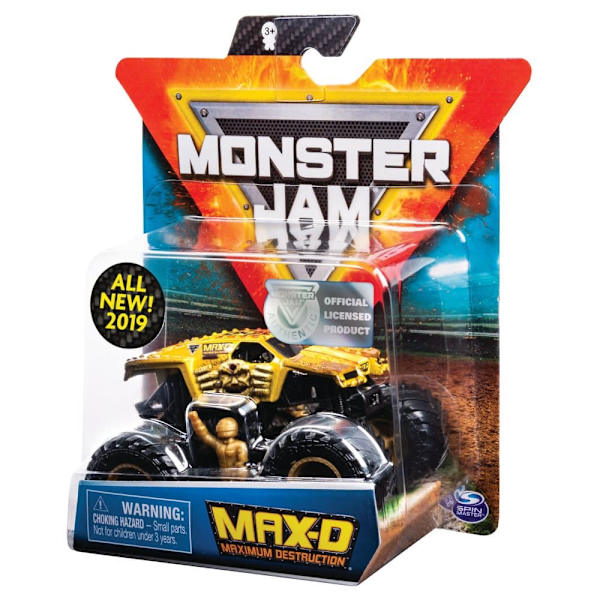MONSTER JAM truck 1:64, single pack, assort., 6044941