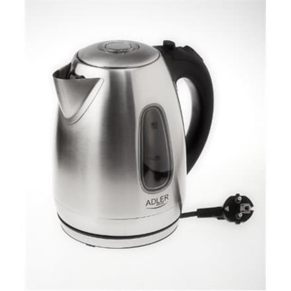Adler | Kettle | AD 1223 | Standard | 2200 W | 1.7 L | Stainless steel | 360° rotational base | Stainless steel