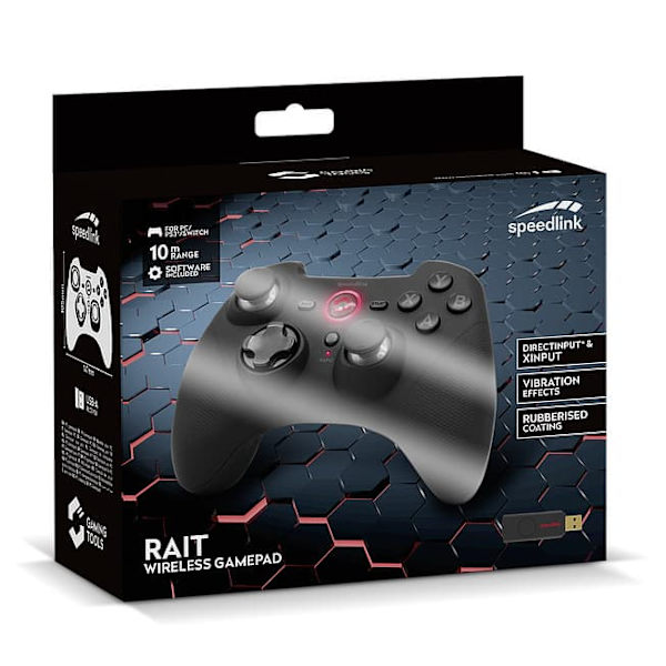 Speedlink wireless gamepad Rait (SL-650110-BK)