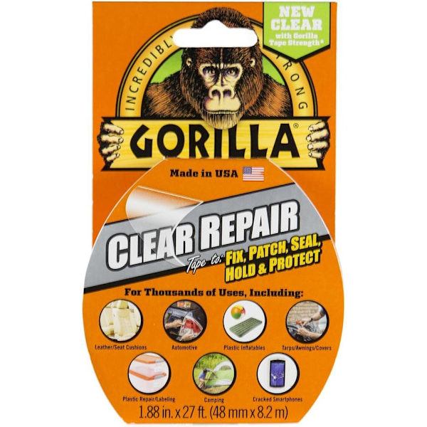 Gorilla tape "Clear Repair" 8.2m