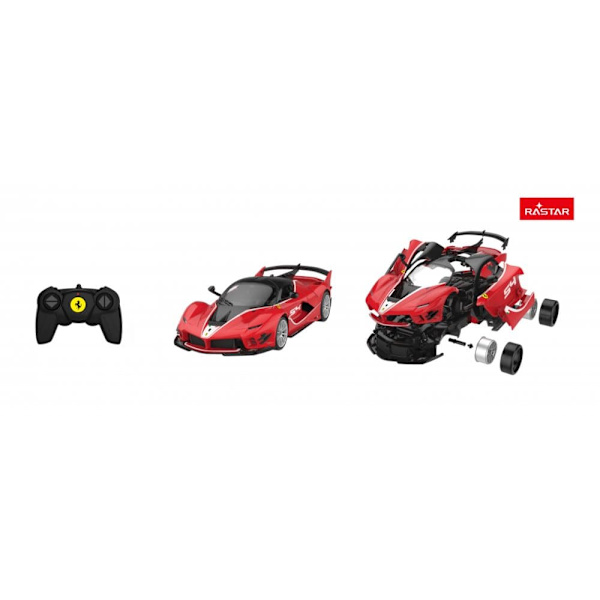 Rastar Radio Controlled Ferrari FXX-K 1:18 / 2.4 GHz / 2WD / Red
