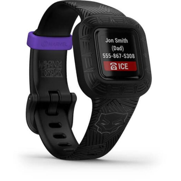 Garmin activity tracker for kids Vivofit Jr.3 Black Panther Sort