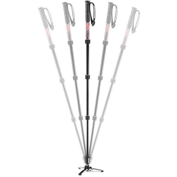 Manfrotto monopod Element MII Video MVMELMIIA4, red