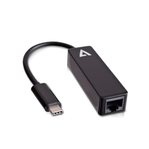 USB-C TO ETHERNET ADAPTER BLACK Sort