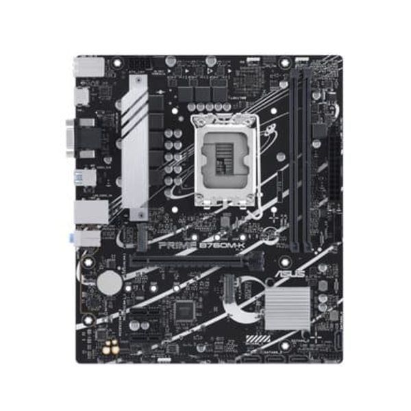 Mainboard|ASUS|Intel B760 Express|LGA1700|Micro-ATX|Memory DDR5|Memory slots 2|2xPCI-Express 4.0 1x|1xPCI-Express 4.0 16x|2xM.2|1x15pin D-sub|1xHDMI|2
