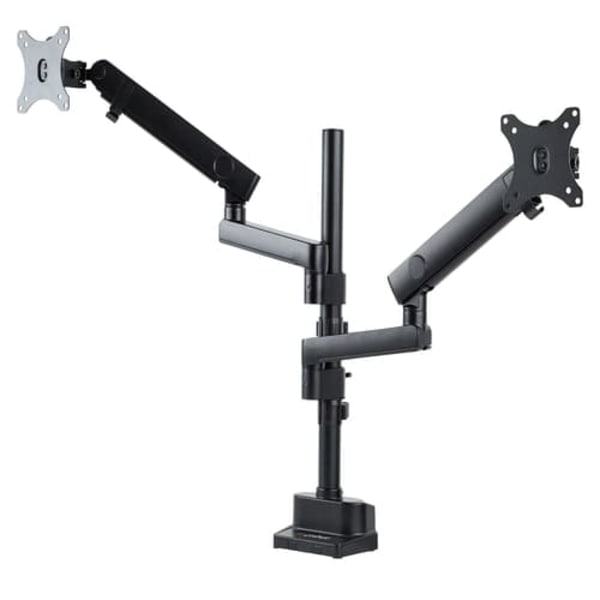 DESK MOUNT DUAL MONITOR ARM - Sort