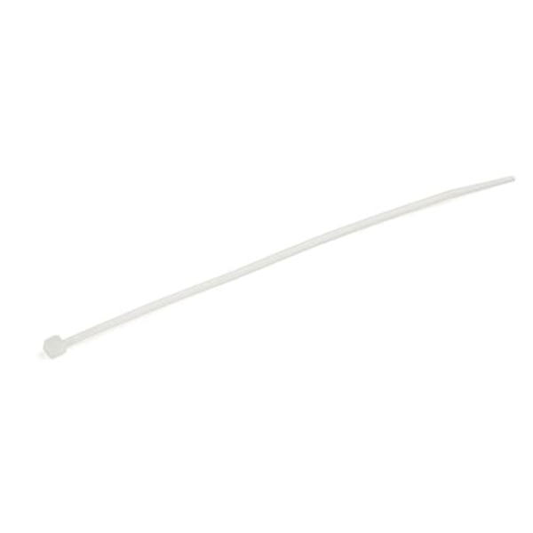 100 PACK 6 CABLE TIES -WHITE
