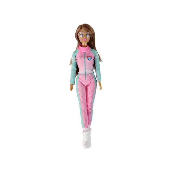 Anlily Skier Doll Ski Set Skis